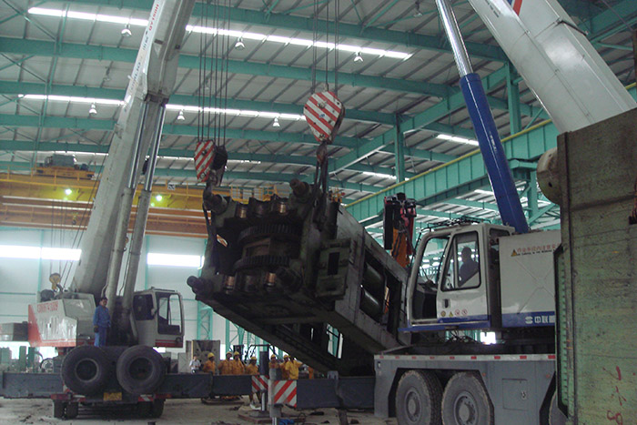 大型吊裝的一些注意事項